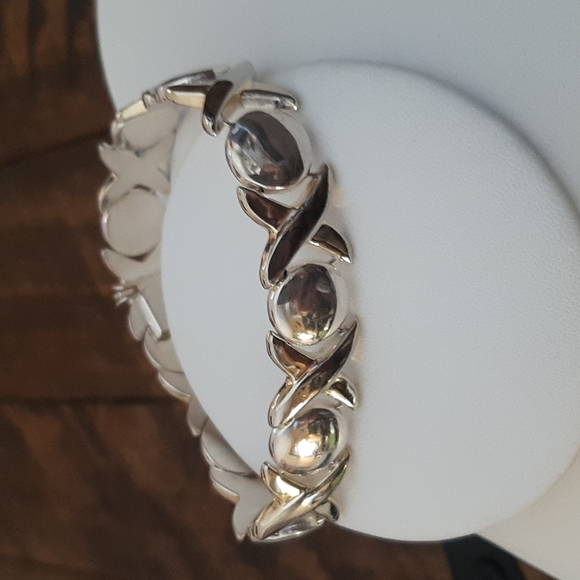 Sterling Silver Jewelry Vintage Sterling Silver Quality Bracelet 8